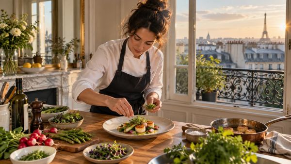 Découvrez les chefs à domicile à Paris et leur parcours unique