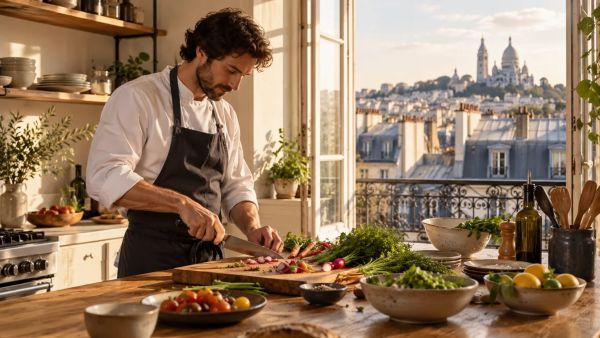 Découvrez les chefs à domicile à Paris et leur parcours unique